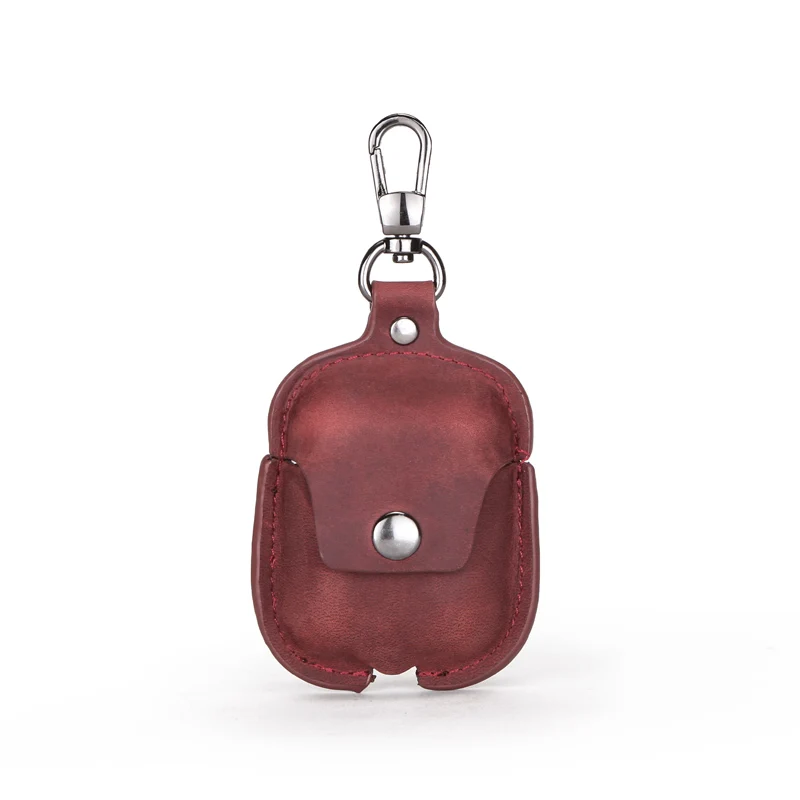 Dropship du Contact airpod cas Pro 2 &eacute;chantillon gratuit de protection couverture en cuir et peau pour airpod &eacute;tui de charge rouge femmes utilisation - ANKUX Tech Co., Ltd