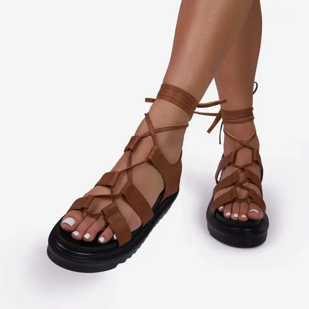 

Fashion Trend Comfortable Designer Style Ladies Platform Sandals