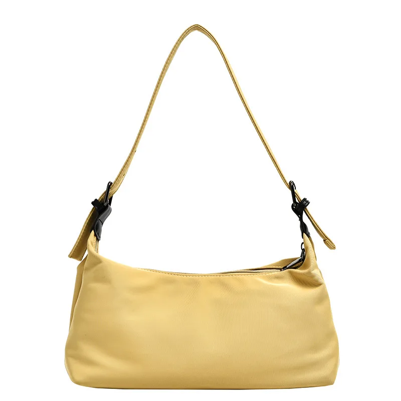 

Retro Designer Custom Female Shoulder Messenger Bag Nylon Dumpling Underarm Bag, Customized color