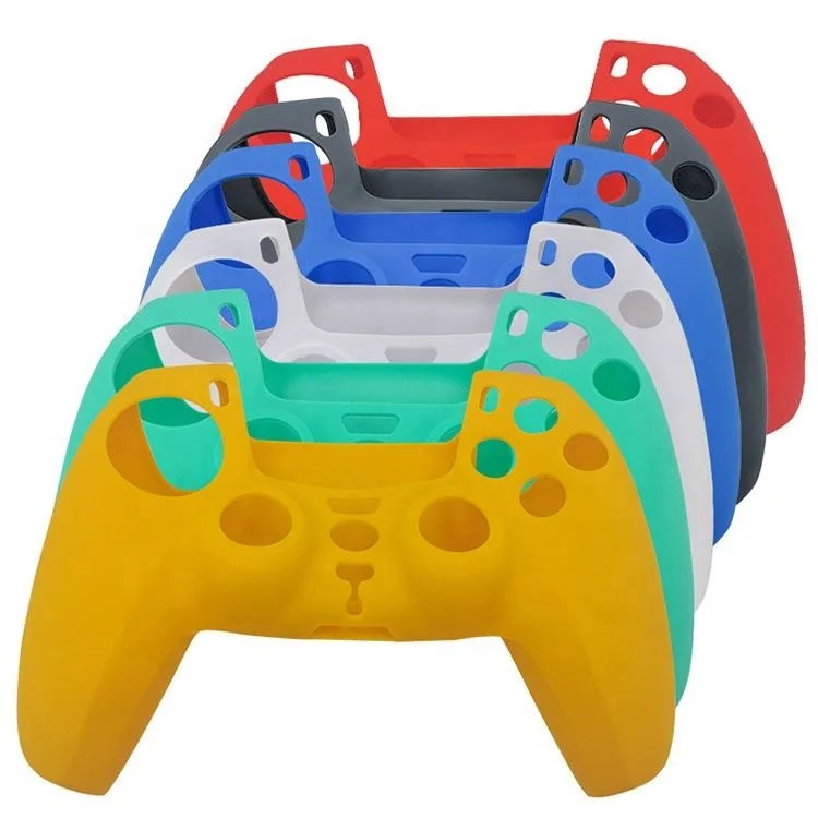 

Gel Silicone Case Skin Grip Cover Sleeve Controller For Dualshock Playstation 5 PS5