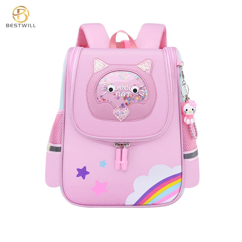 

Bestwill New arrivals body backpack children's school bags for kid mochila, Yellow,blue,pink