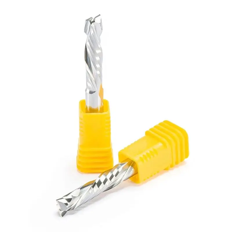 

4mm one single flute 15mm diameter end milling machine for aluminum up cut freet cnc ceramic router bits end mill cutter 6mm