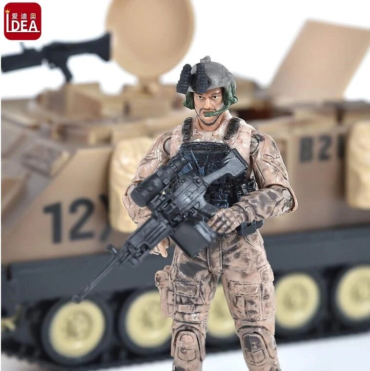realistic military action figures