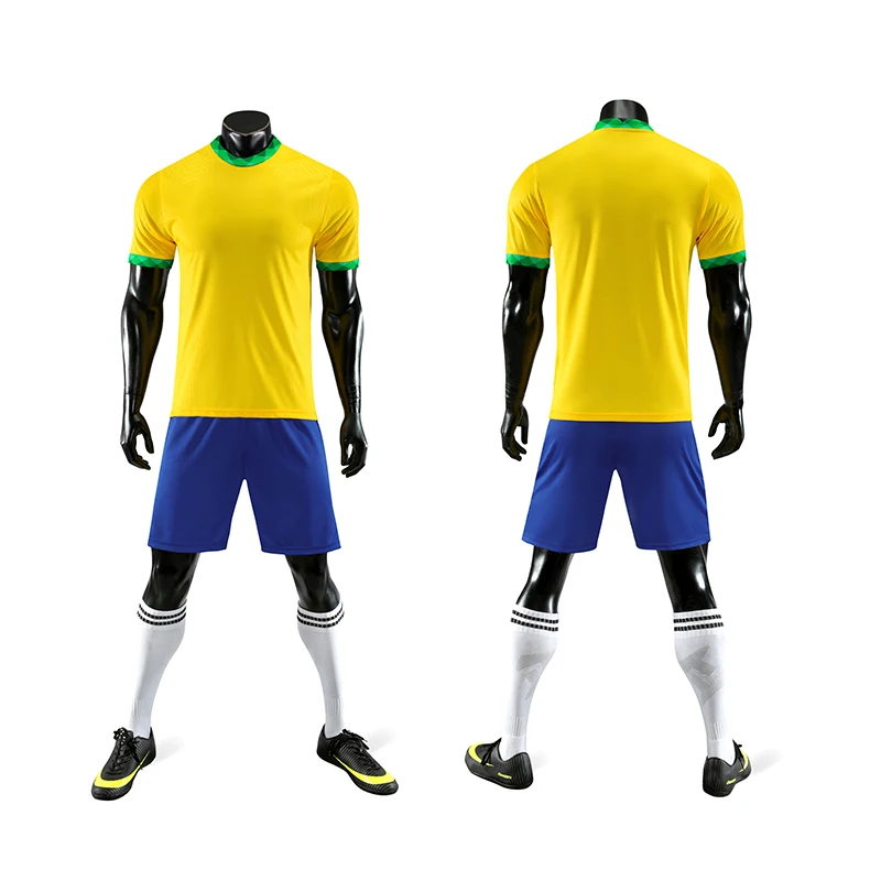 

2021 Summer Custom Sublimation Soccer Sportswear Soccer kit Football Jersey Soccer Uniform Set