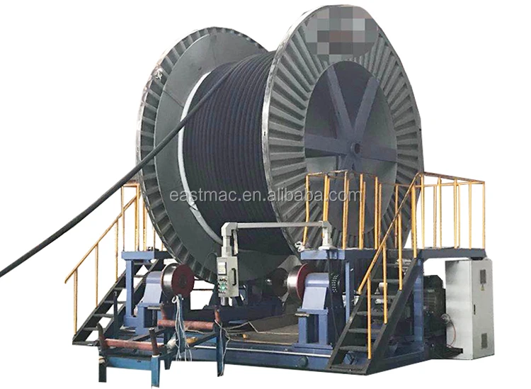 heavy duty roller type pay-off for big submarine cable and HV power cable
