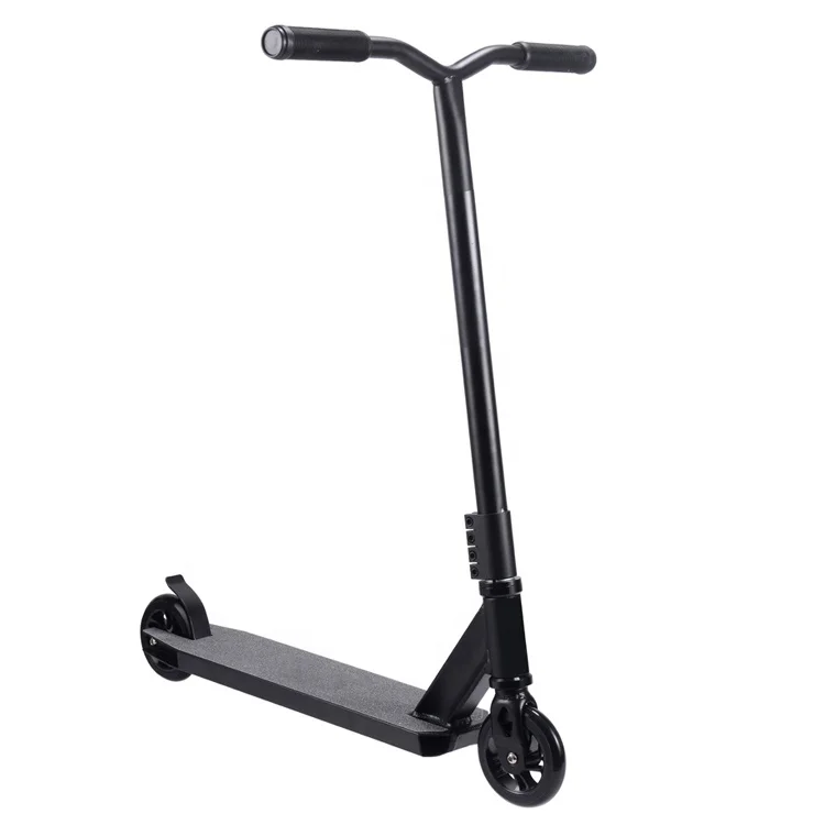 

China competitive complete Adult Intermediate and Advanced Trick Scooters pro stunt scooter freestyle, Black