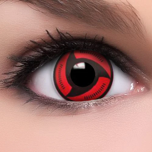 
Meetone best selling cosplay sharingan crazy contact lenses halloween 