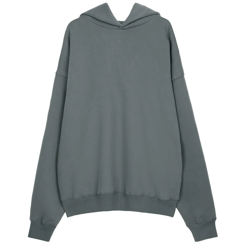 

premuim cotton hooded sweatshirt 100% cotton hoodie no string oversized heavyweight plain hoodies no drawstrings