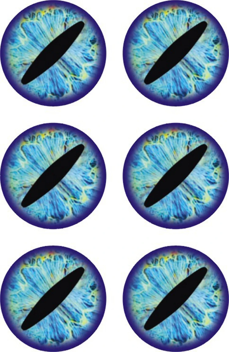 Wholesale Multicolor Laser Fishing Lure Eyes Sticker,Fishing Lure