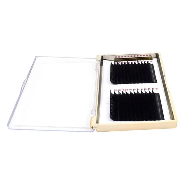 
Book Free Sample Customer Private Label Trays Auto Fan Blooming Eyelashes Extensions Cheap Mink Lashes Extension 