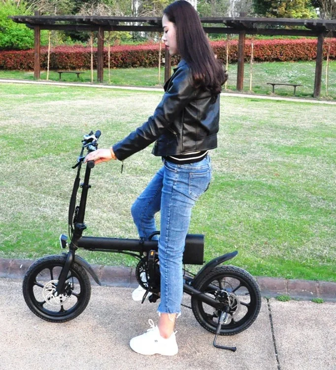 

36V 250W With Pedals Power Assist and Lithium Battery Lightweight 16inch Folding E Bike, Black,red,white,blue,grey and customize