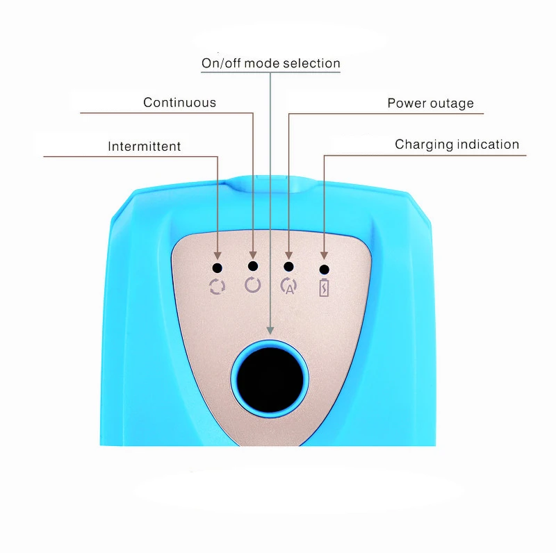 Portable Usb Rechargeable Ultra Silent Aquarium Compressor Oxygen
