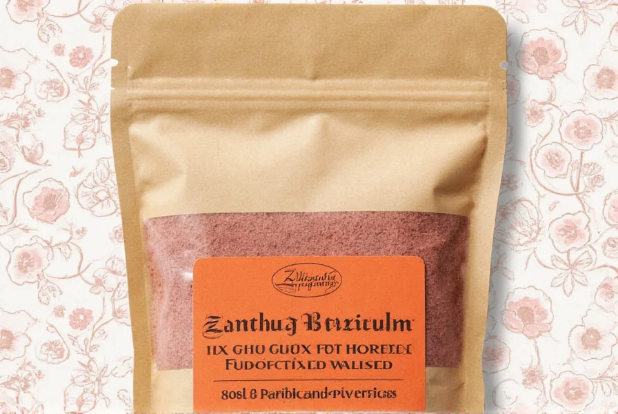 Zanthum Gum in a Glass Jar