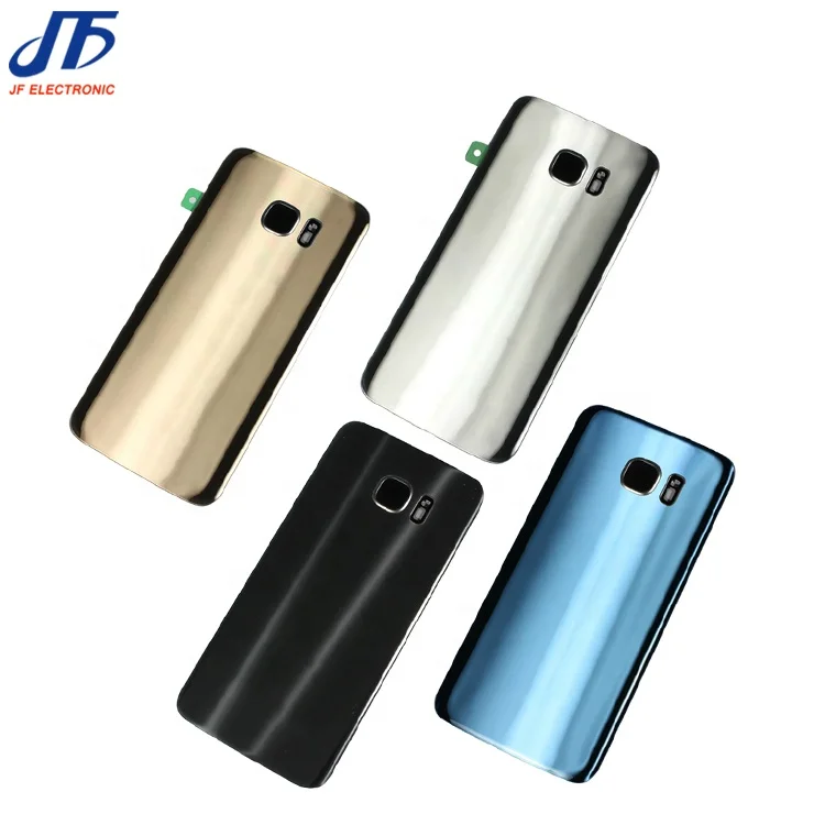 Mobile phone back cover housing For Samsung Galaxy S7 Edge G935F Battery Rear Glass with camera lens
