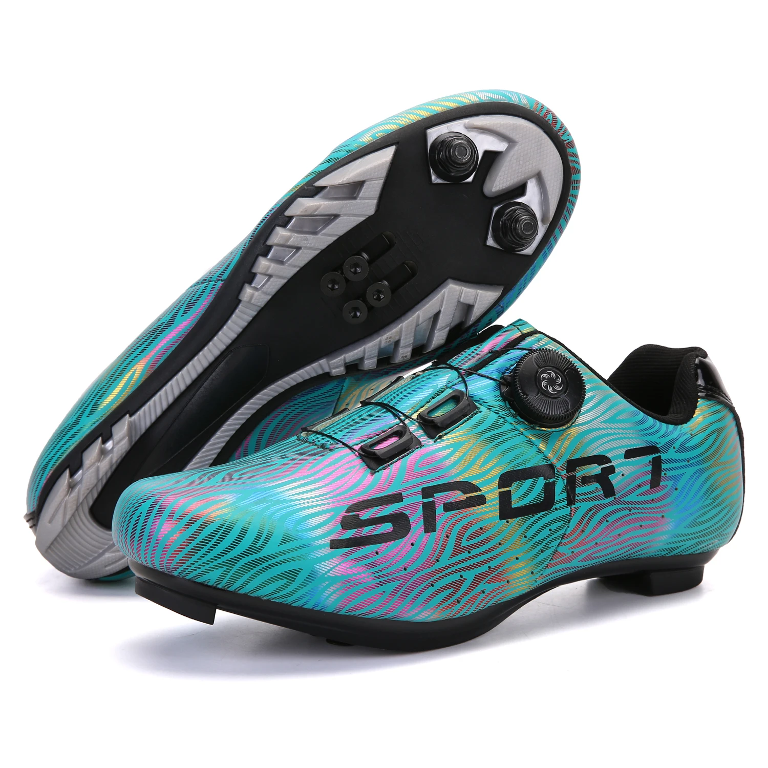 

Men Cycling Sneaker MTB Cleat Shoes Road Bike Footwear Route Dirt Bicycle Shoes Women Flat Spd Mountain Bike Shoes Speed Sneaker