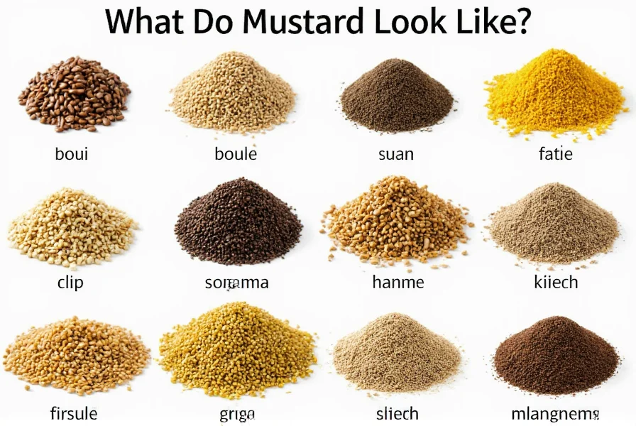 Comparison of black mustard seeds next to a ruler showing their small size