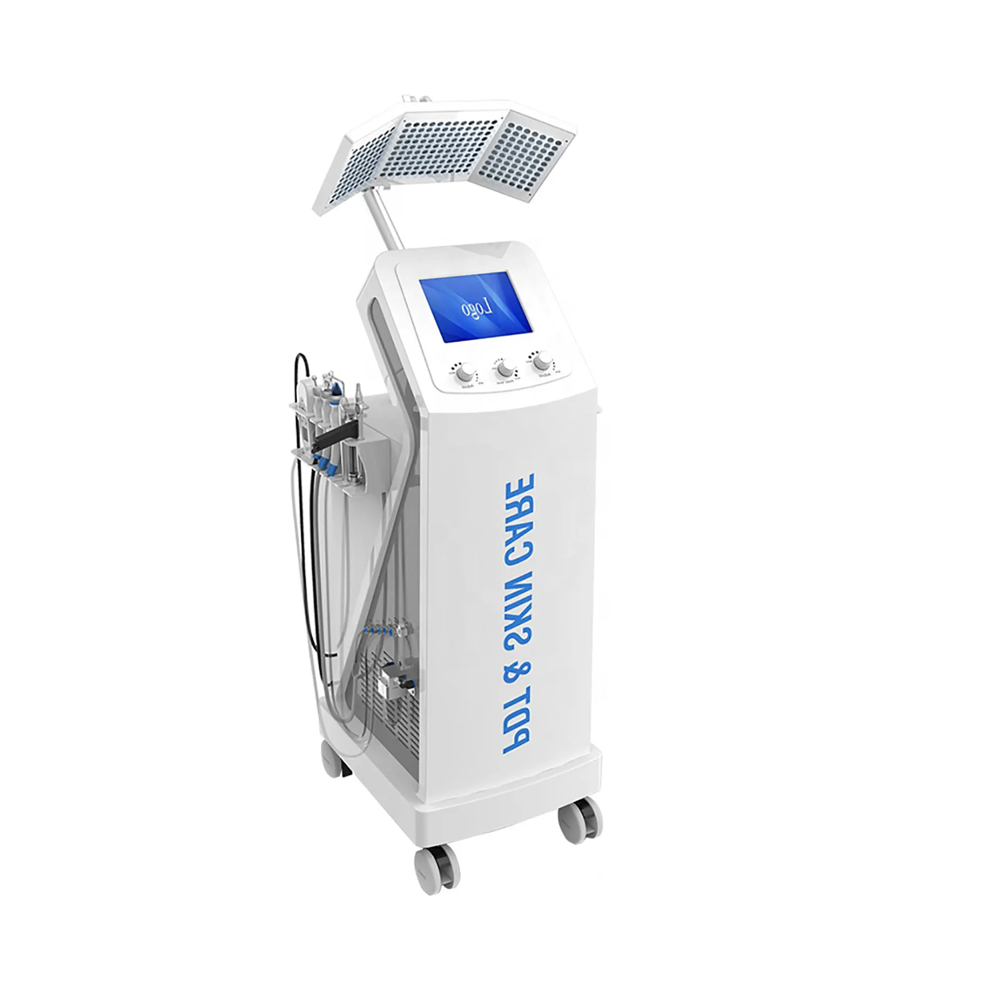 

8 in 1 professional PDT LED hydra dermabrasion machine jet peel oxygen facial machine microdermabrasion machine beauty equipment