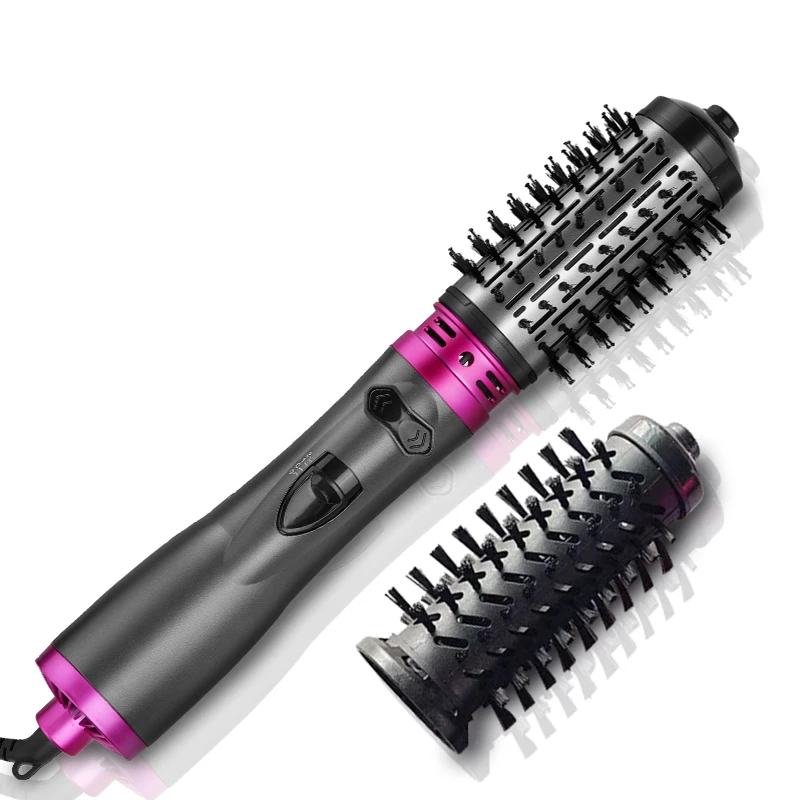 750w 2 In 1 Hot Air Spin Brush For Styling And Frizz Control Auto ...