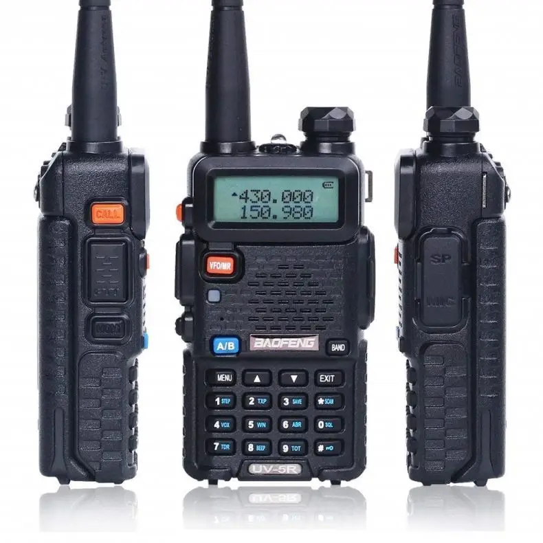 

Baofeng Walkie Talkie UV5R UV-5R 5W Dual Band Portable Radio,uv5r radio, Black