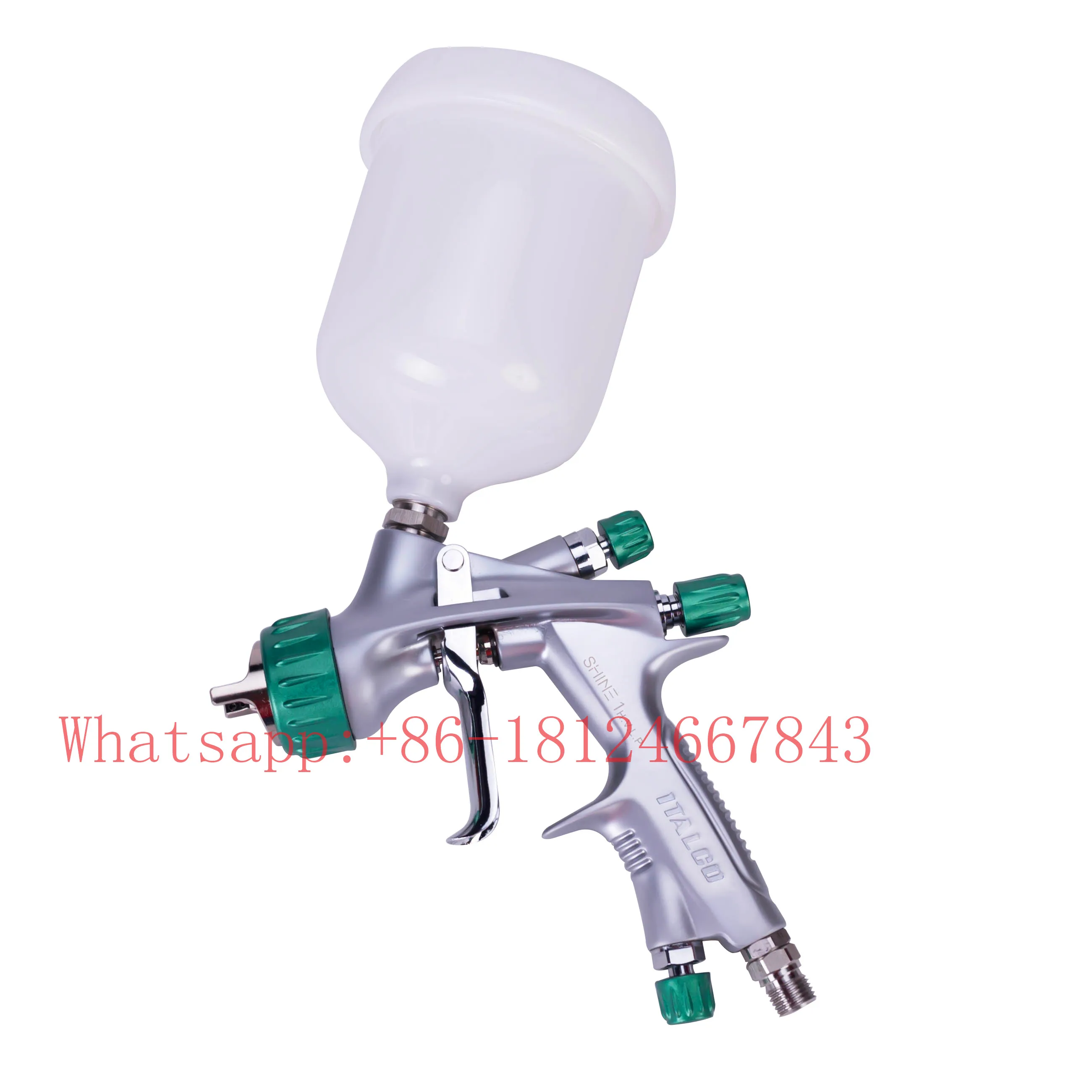 Italco Shine 1 H.v.l.p Spray Gun Spray Gun 1.3 Tip 600ml Cup Usa Brand