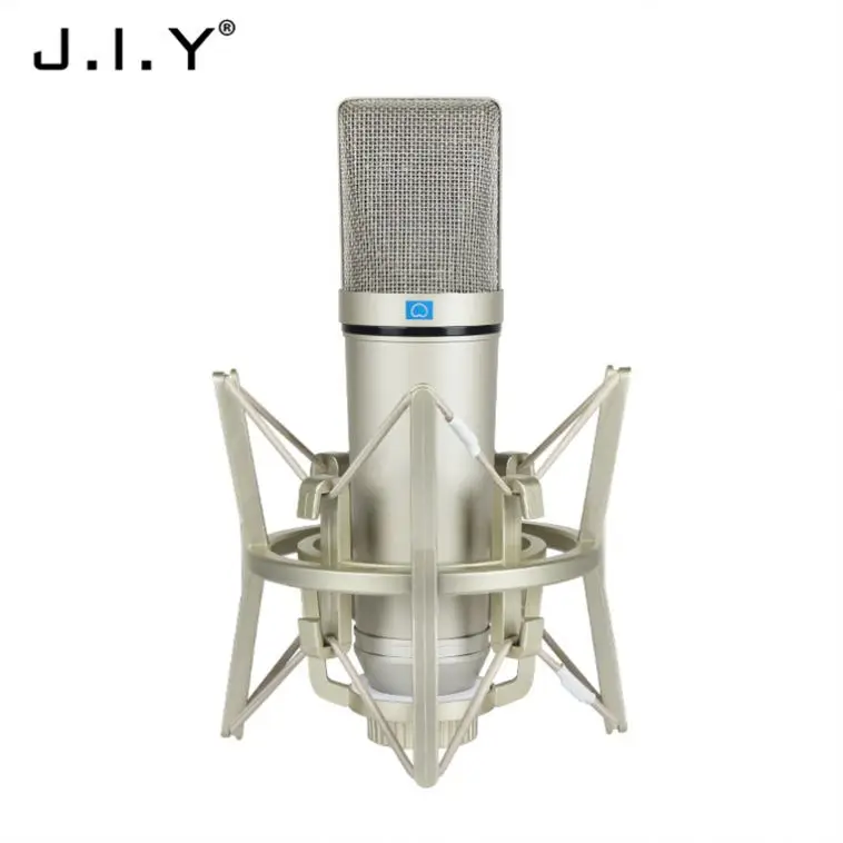 

Wholesale Condenser Microphone Studio Microphone Tube Condenser Microphone, Champagne