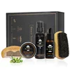 5 in 1 Beard Grooming Care Kit with Beard Brush Oil organic source also Beard Balm