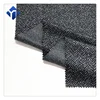 Popular 300gsm and polyester wool blend material herringbone wool knit fabric price