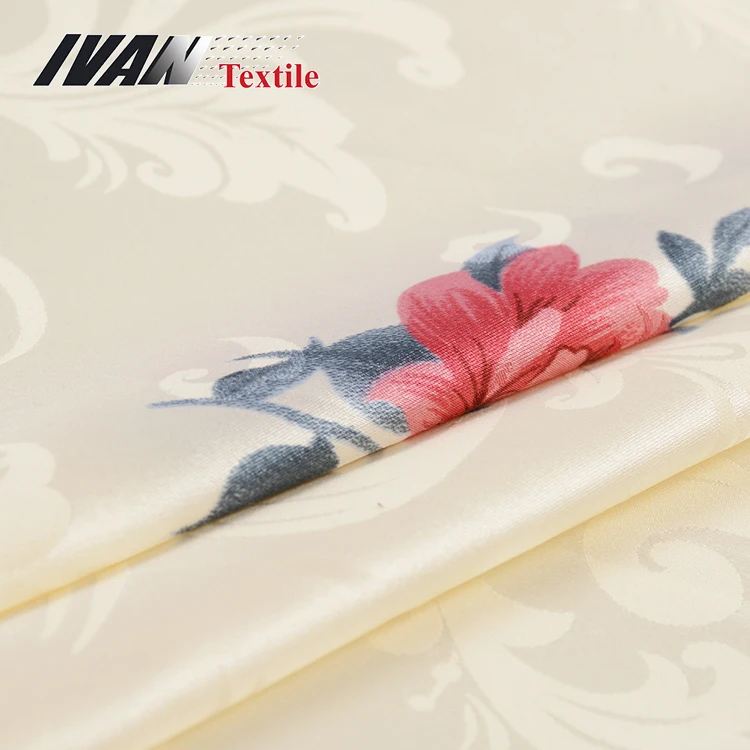 jacquard satin fabric