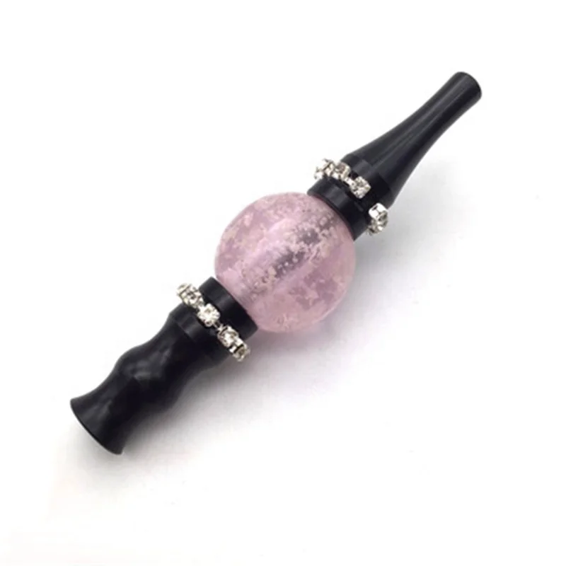 

Metal Bling Round Ball Tobacco Pipe, Brown/white/green/blue/pink