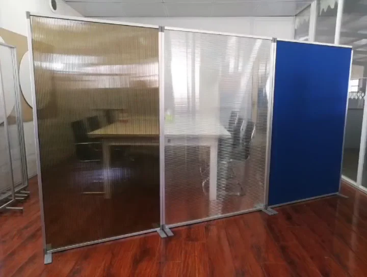 Plastic Room Partition Board Acrylic Transparent Waterproof Partition