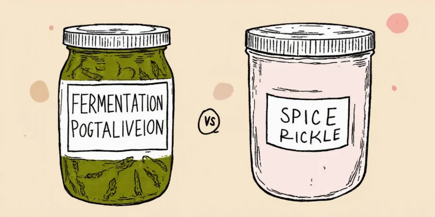 Fermented Foods on a wooden table