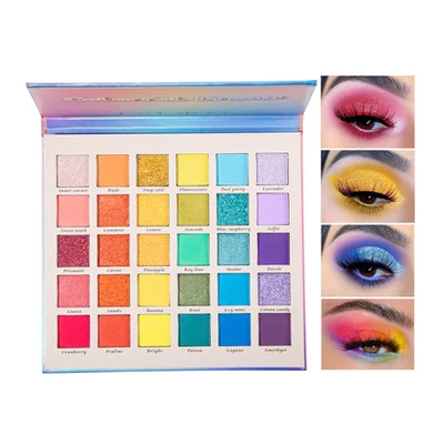

HANDAIYAN 30 color matte eye shadow palette pearly glitter eye shadows pallets K1, As photo