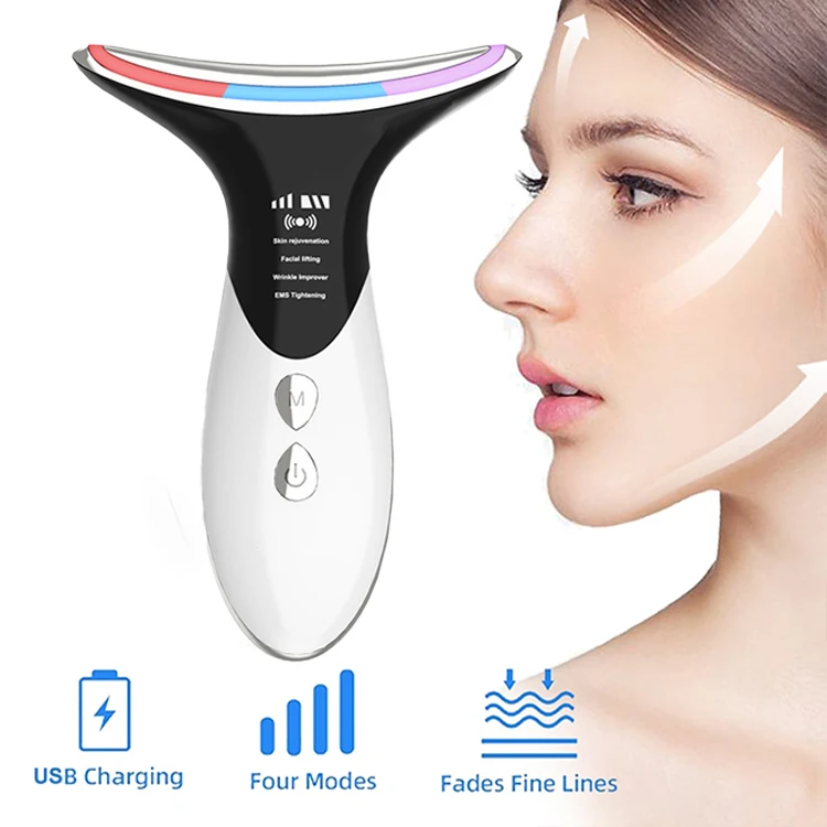 

Neck Beauty Device Multi-Functional Devices Personal Care Face Lifting Ems Lift Photon Skin Rejuvenation Tightening Massager Use