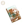 A6 size hardcover notebook fashionable inner instruction with transparent window