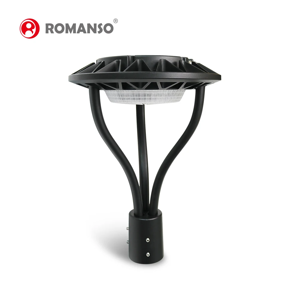 waterproof outdoor post top lamp for garden China manufacture 60w 150w dimmabale 120 140 degree for option garden light