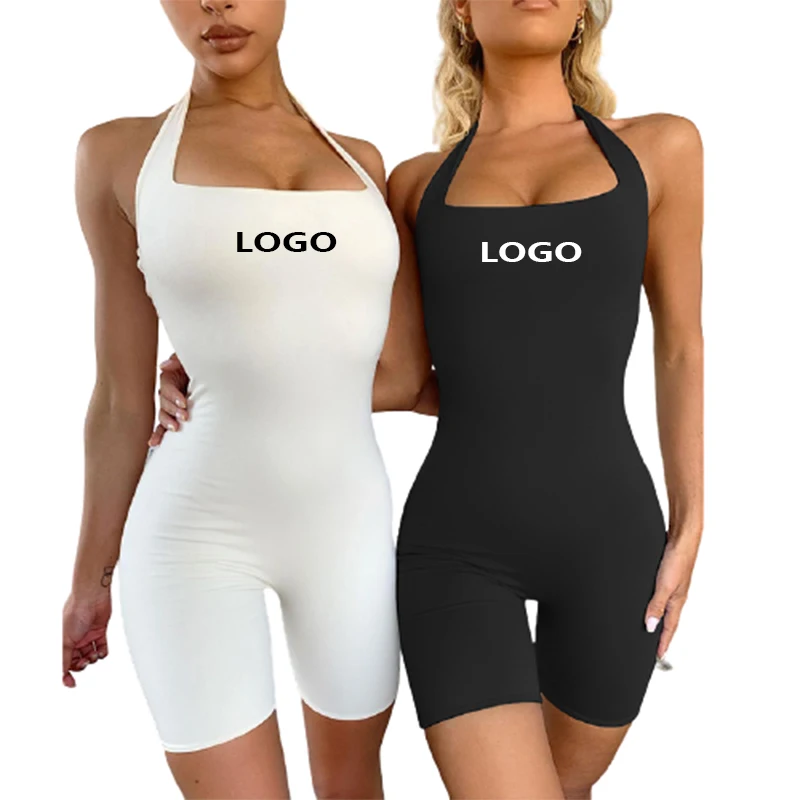 

active wear women yoga jumpsuit sexy backless one pieces body suit, As picture