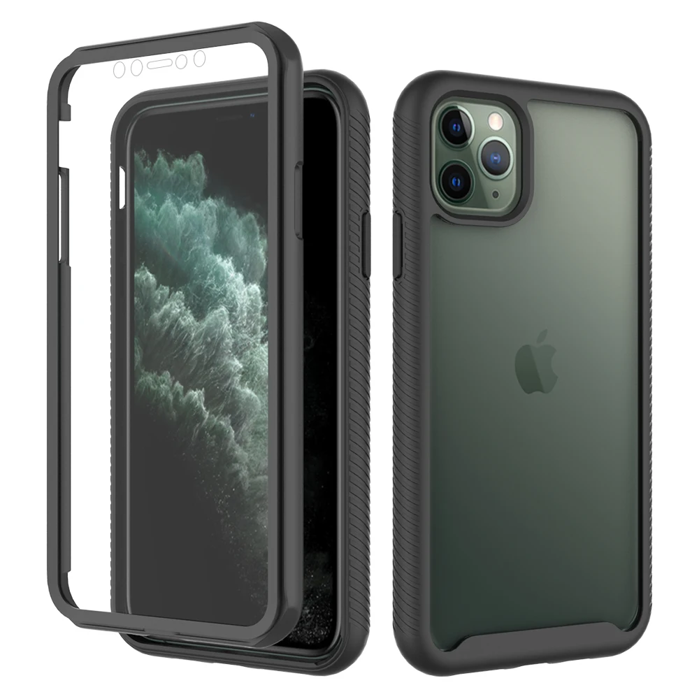 

For iPhone 12 Case with Screen Protector 360 Full Body Protective Shockproof Phone Case for Apple iPhone 12 12 Pro Max