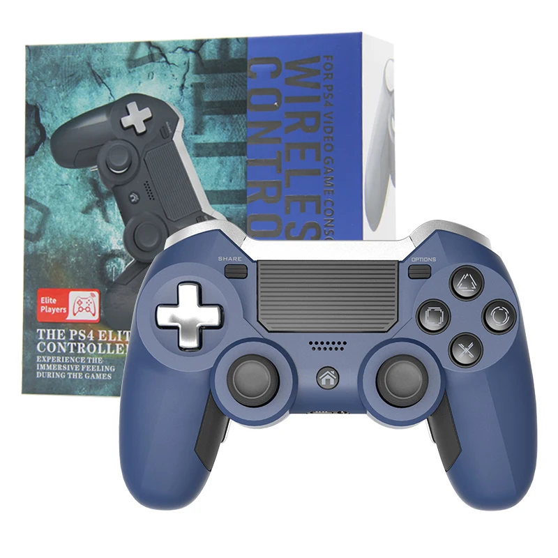 

High Quality wireless gaming controller For PS4 joystick gamepad, Black