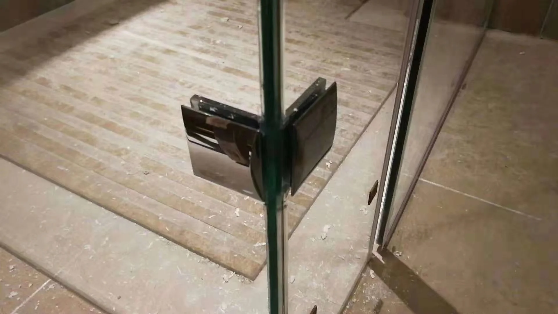 unique design shower glass sliding door hinge glas