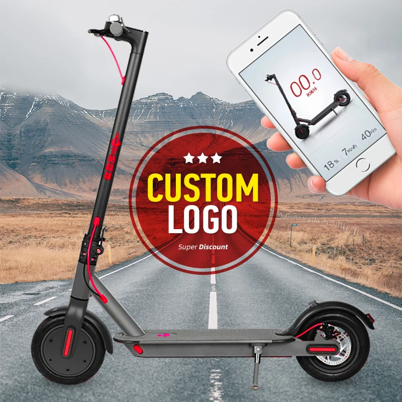 Led Scooter Electric High Standard Two Wheel Kick Electric Scooter Germany