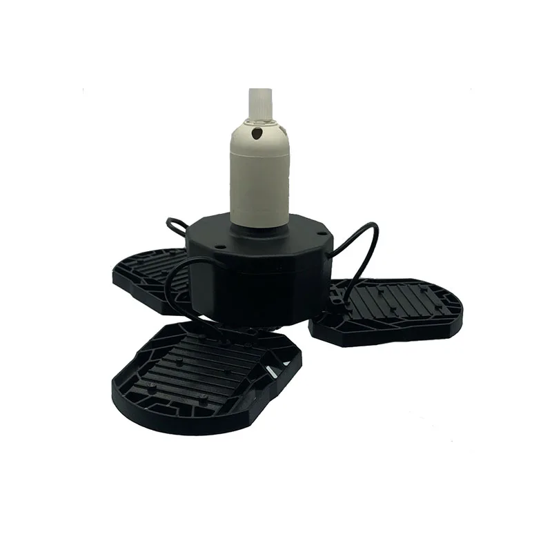 
Wide pressure smart sensor fan blade bulb lamp constant bulb LED folding garage light 