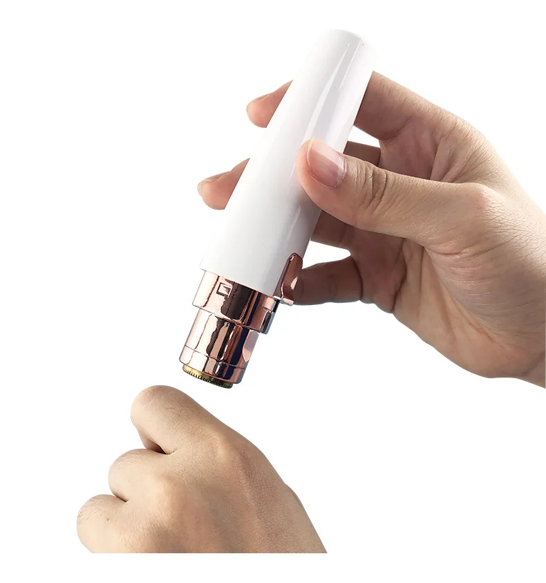 

2 In 1 Mini Rechargeable Facial Hair Remover Eyebrow Trimmer Pen Women Electric Eyebrow Trimmer