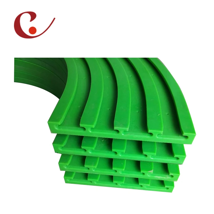 Custom Large Curved Sliding Guide Rail Mc Nylon Plastic Track Nylon