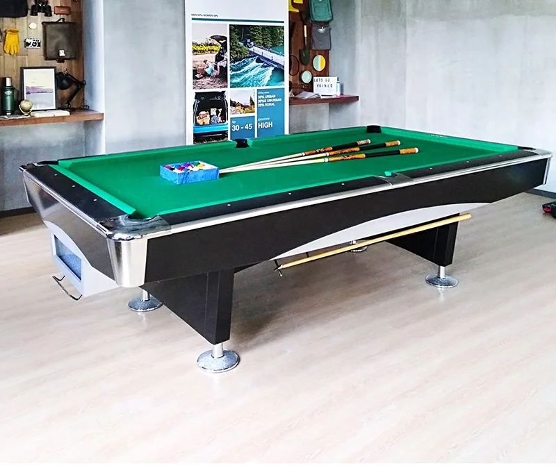 

2021 new style family room dining pool table
