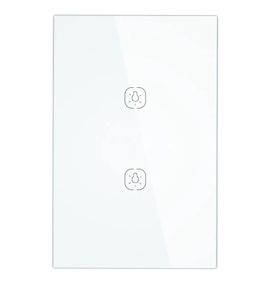 1/2/3 gang EU US tuya touch light smart switch WiFi ZigBee magnetic latching relay wall switch with alexa google home - ANKUX.COM