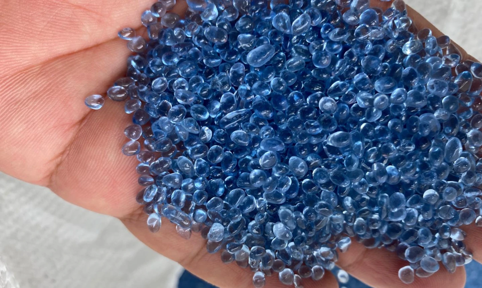 China Top Selling Blue Glass Beads For Swimming Pool Buy Glass Beads