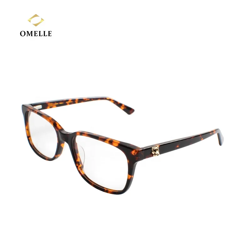 

OMELLE Super Hot Eyewear Square Eyeglasses Frames Blue Light Blocking Glasses Acetate Optical Frame