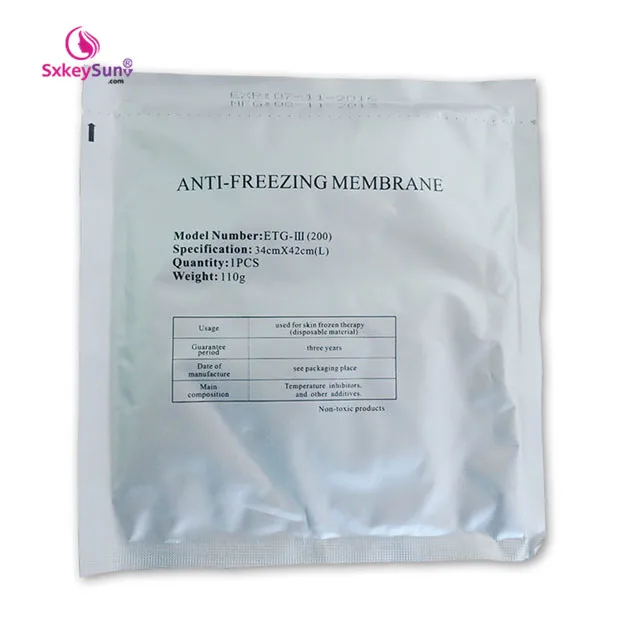 

cheap price 110g protect skin sheet cryotherapy paper antifreeze membrane gel pads