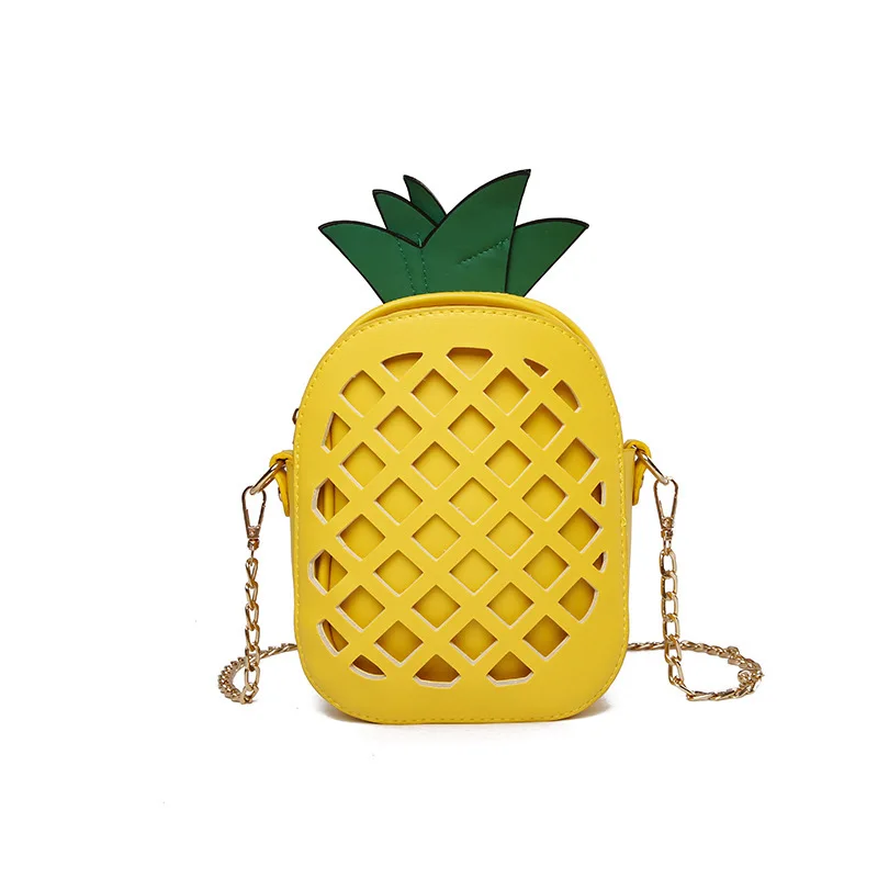 

Women Bag Personalized Fashion Single Shoulder Bag Lovely Pineapple Chain Bag