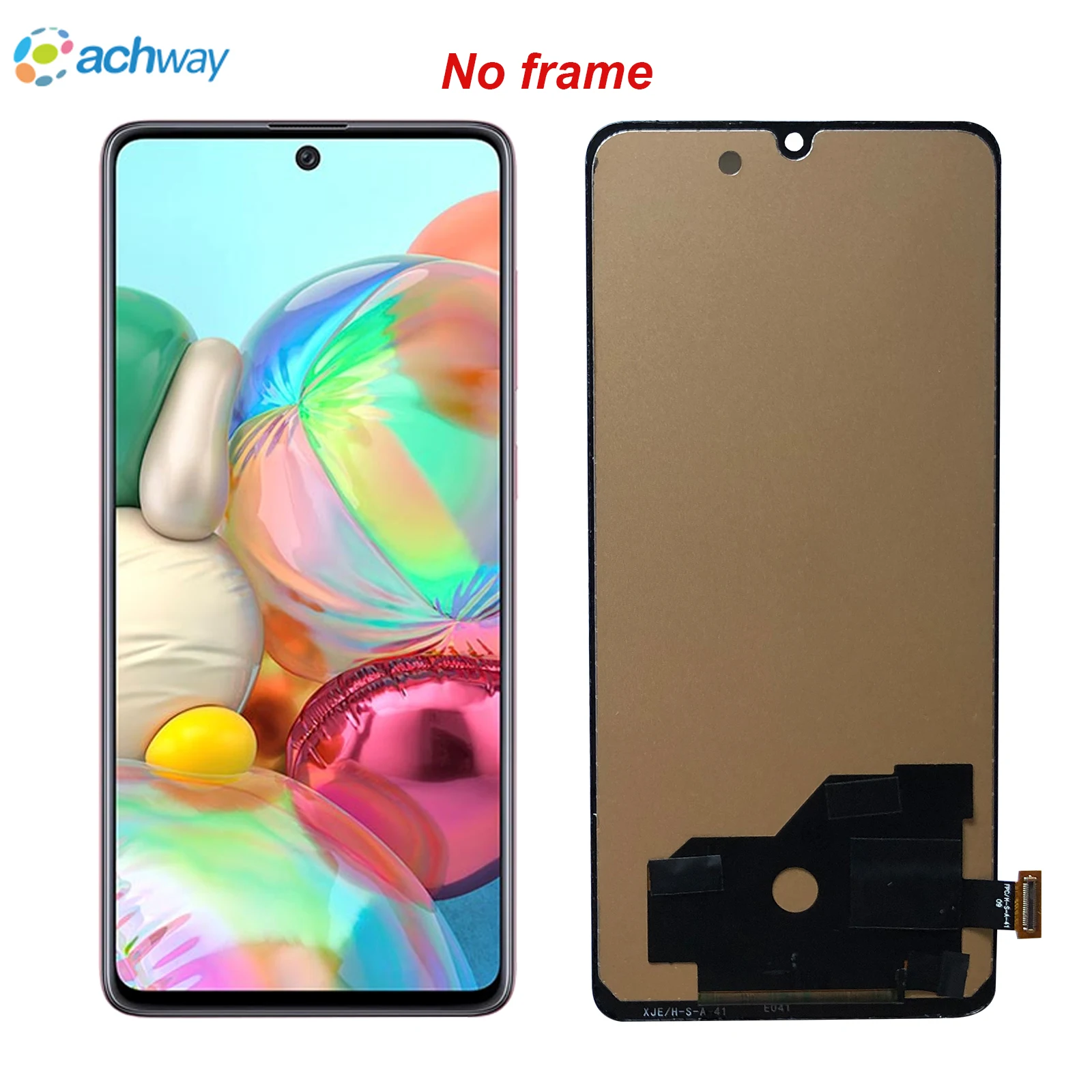 

TFT quality New Lcd Display Screen For Samsung Galaxy A71 A715 Phone Screen Digitizer Replacement TFT LCD with Frame